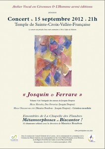 Josquin et Ferrare 15 sept2012