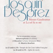 Josquin Desprez, Messes Gaudeamus et La sol fa re mi